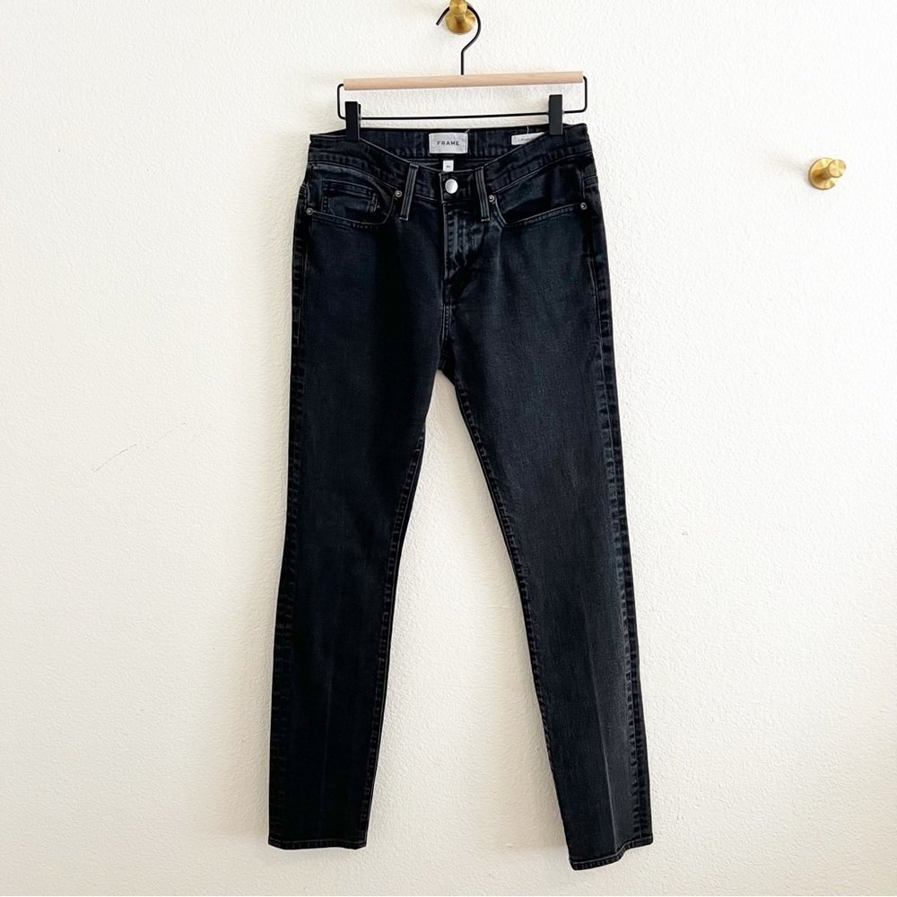 Frame Men's L'Homme Skinny Black Size 30 - Picture 2 of 8